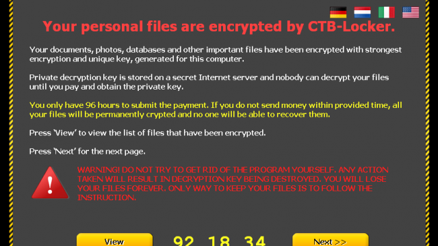Cryptolocker recupero file